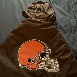 cleveland browns jacket size large brand new with tags 