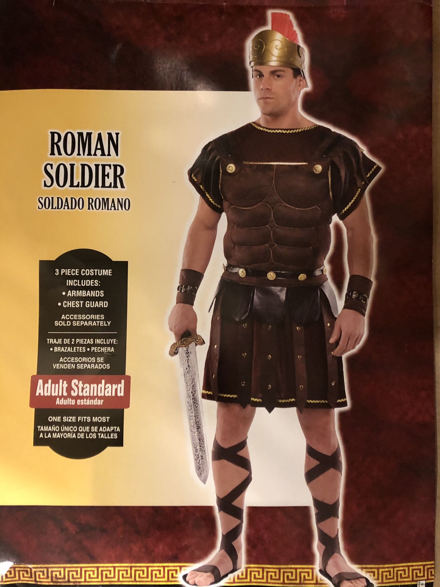 Roman Soldier with tunic.