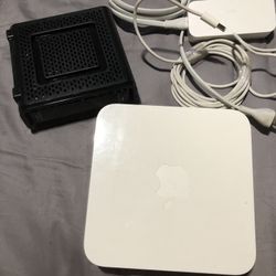 APPLE AIRPORT ROUTER AND FAST ARRIS MODEM