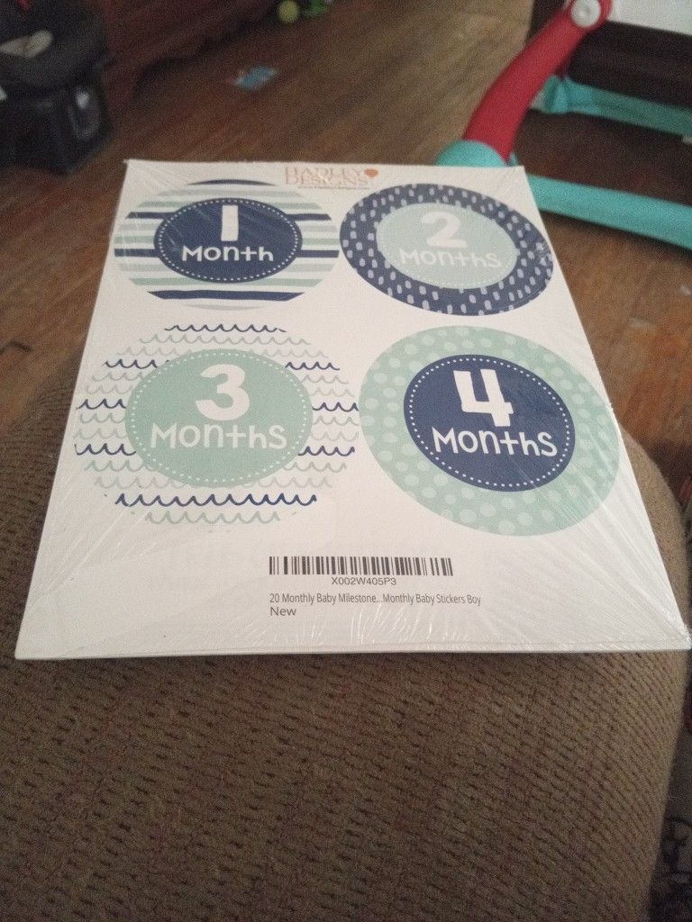 Monthly Milestone Stickers