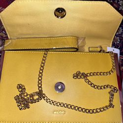 Brand New Also Yellow Clutch