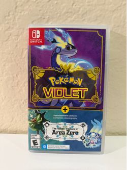 Nintendo Switch Pokemon Violet + The Hidden Treasure of Area Zero DLC