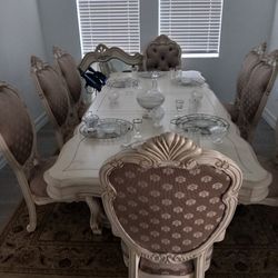 Micheal Armini Banquet Table/ Large Dining Table Chateau De Lago Collection