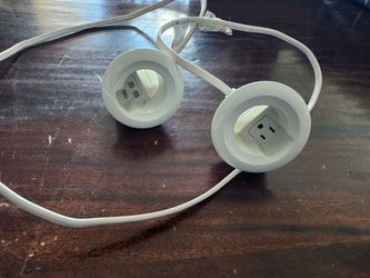 Legrand Wiremold In-Wall TV Power and Cable Grommet Kit with 6ft Cable