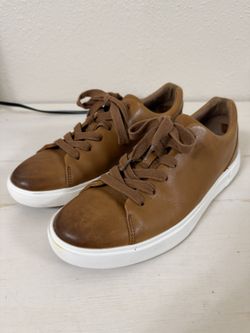 Clarks Un Costa Lace Casual Shoe, Men's US 8M, Tan Leather