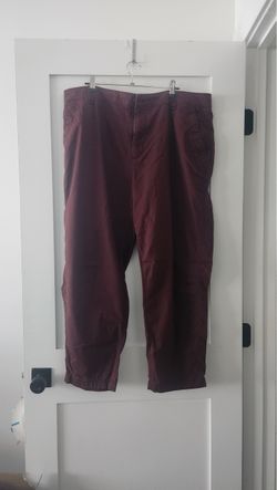 Maroon Pants