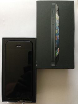 iPhone 5 black