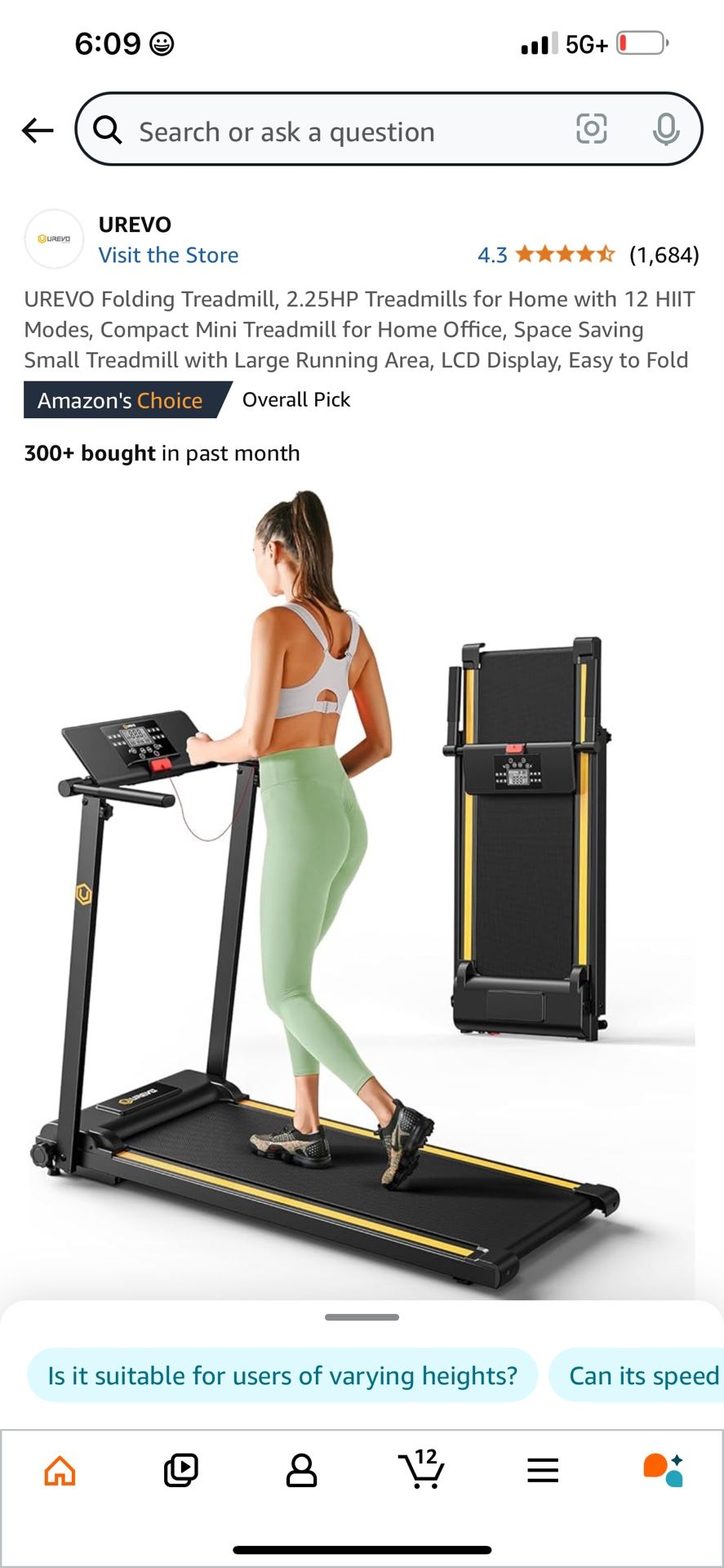 Foldable Treadmill