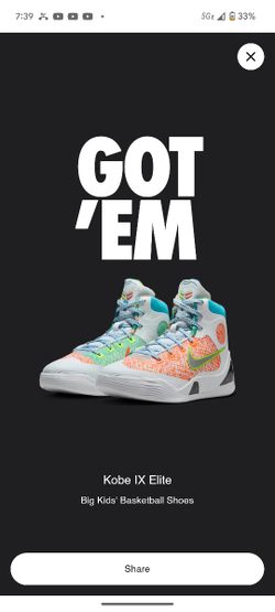 Kobe IX Elite
Basketball Shoes