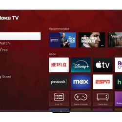 TCL 55'' Roku smart tv 