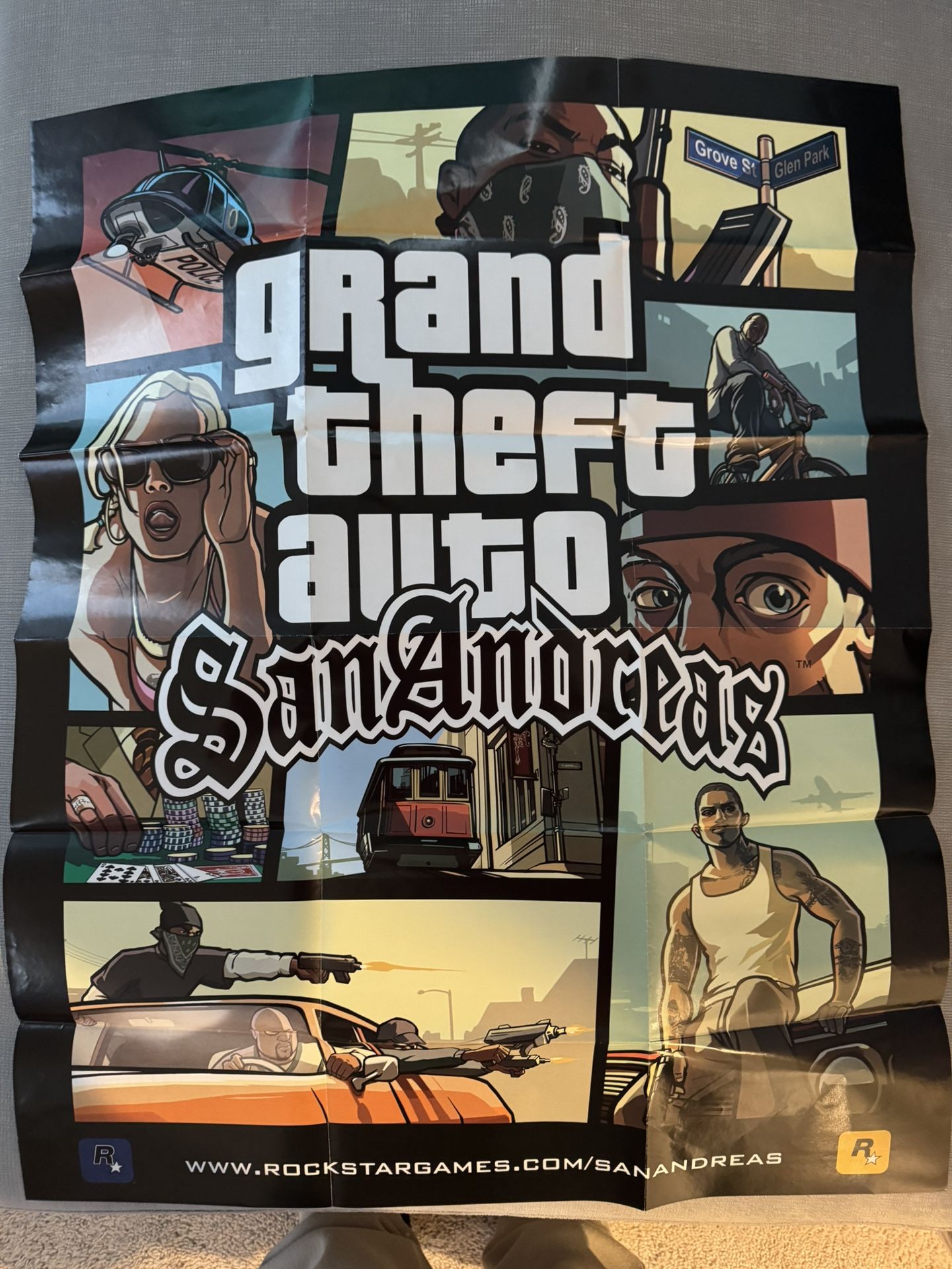 GTA San Andreas Poster