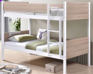 New! Urban wood Twin Twin Bunkbed