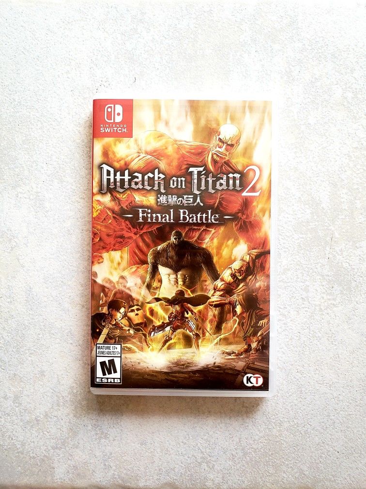 Attack On Titan 2 Final Battle Nintendo Switch 