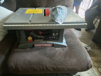 craftsman table saw