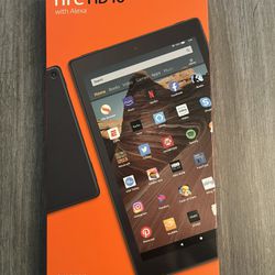 New Amazon Fire HD 10 Tablet.