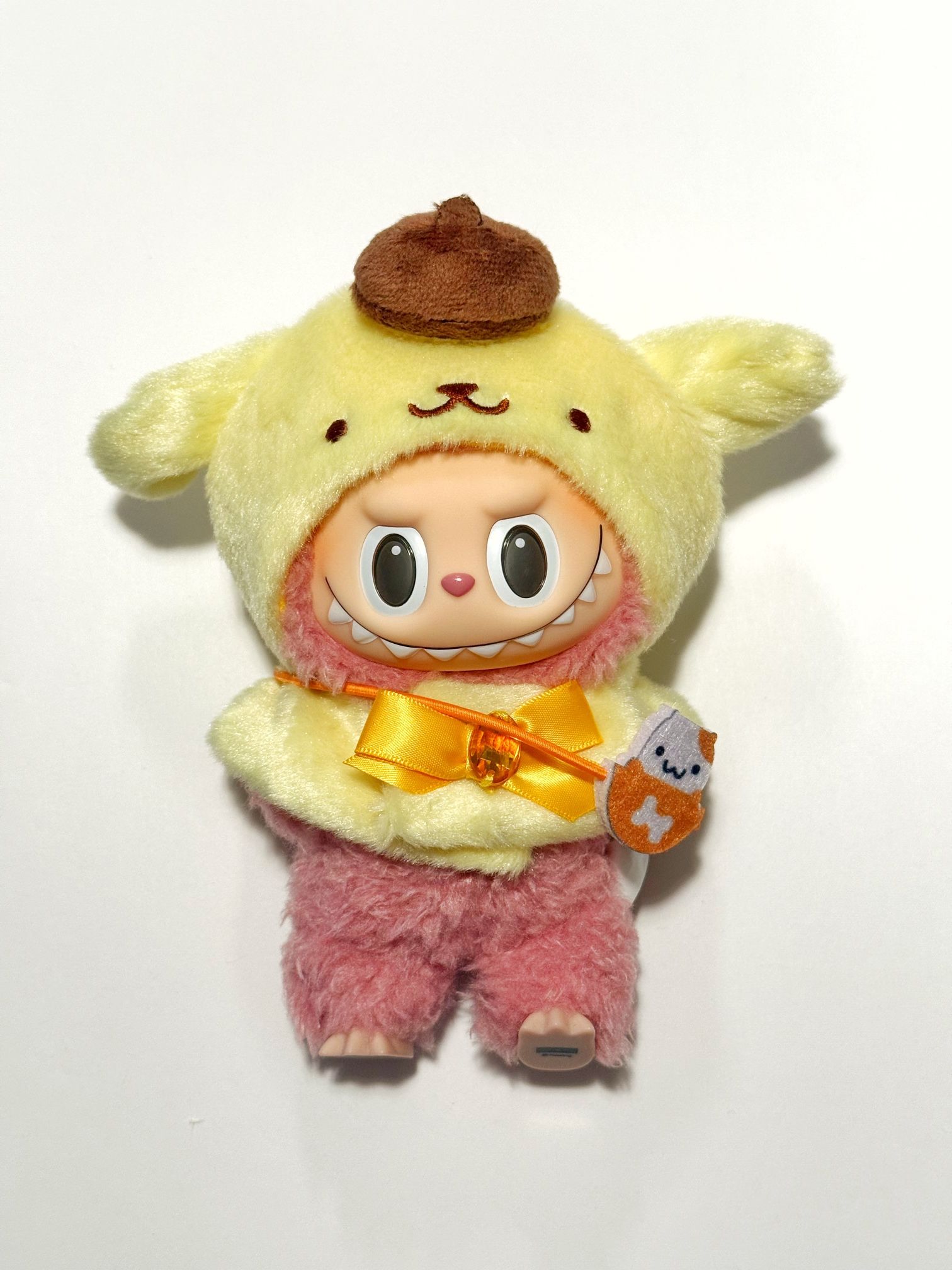 Labubu Clothes Sanrio Pompompurin Clothing Outfits for Your Exciting Macaron and Have A Seat Plushies Pendants