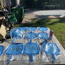 10 Count Box Of Pool Skimmers Blue Devil 