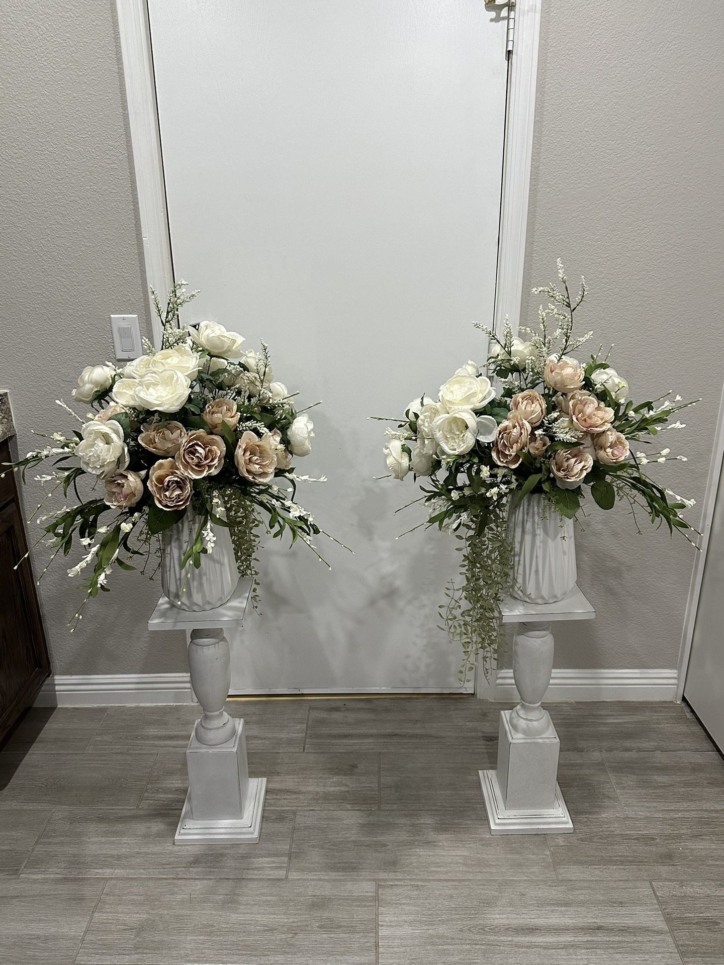 Wedding Floral Flowers Vase And Stands