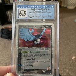 Pokemon Rockets Articuno Ex CGC6.5