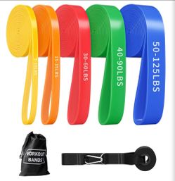 Exercise Bands, Resistance Bands for Working Out, Workout Bands, Pull up Assist Bands, Stretch Bands for Exercise at Home/Gym -fu