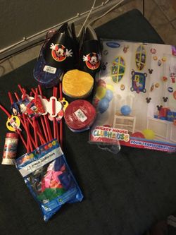 Mickey Mouse Party Items $10