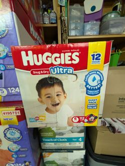 Huggies Snug & Dry Ultra Diapers Size 6