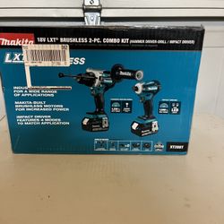 Makita Brushless 2-pc Combo Kit 