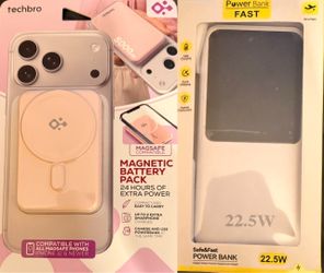 Power Banks — Magnetic + 22.5W Fast Charge