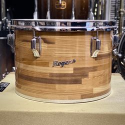 Rogers 9x13 Fullerton Concert Tom – Butcher Block (1970s)