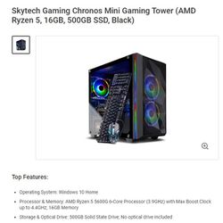 Skytech gaming tower/computer 