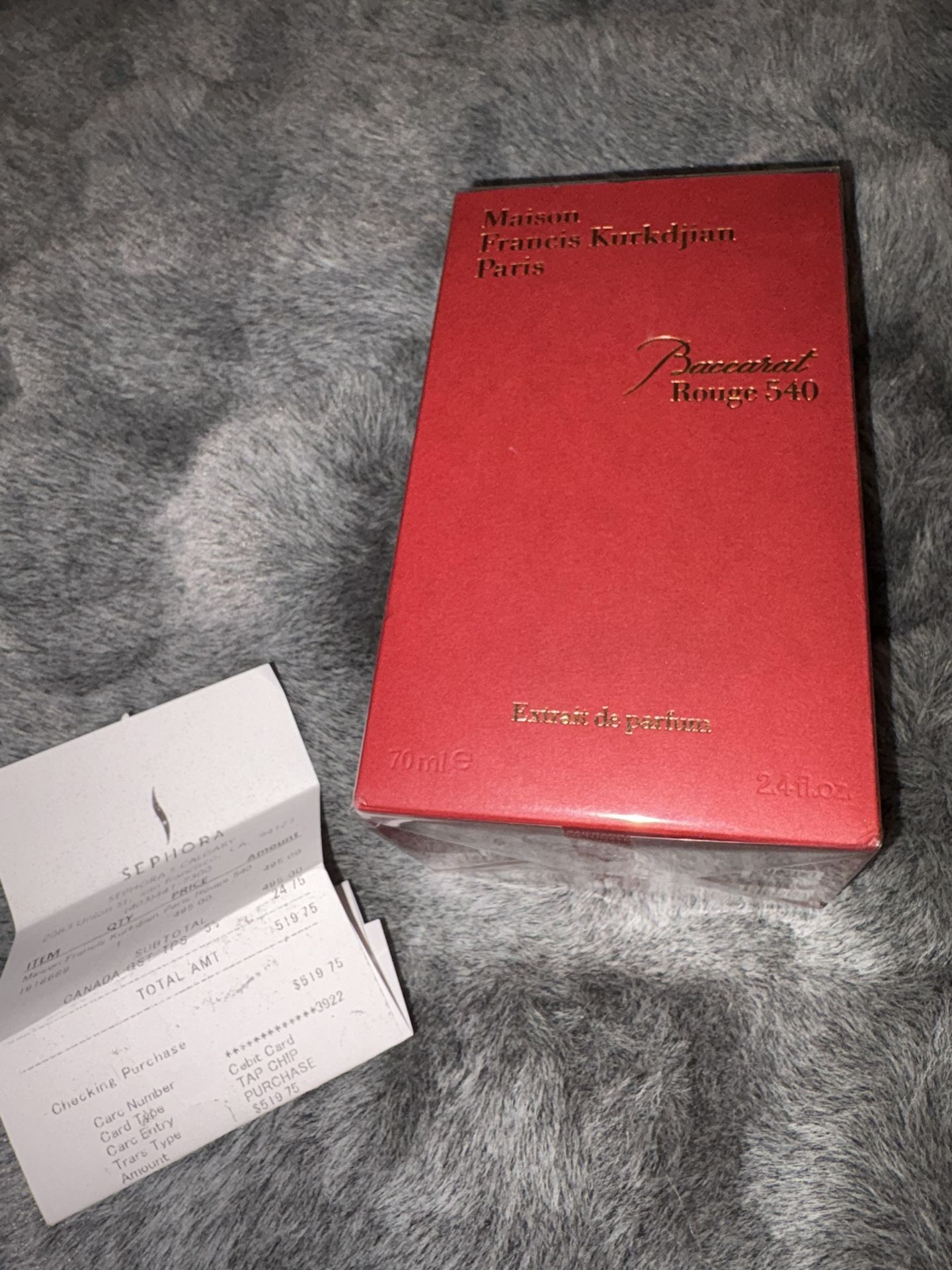 Baccarat Rouge 540