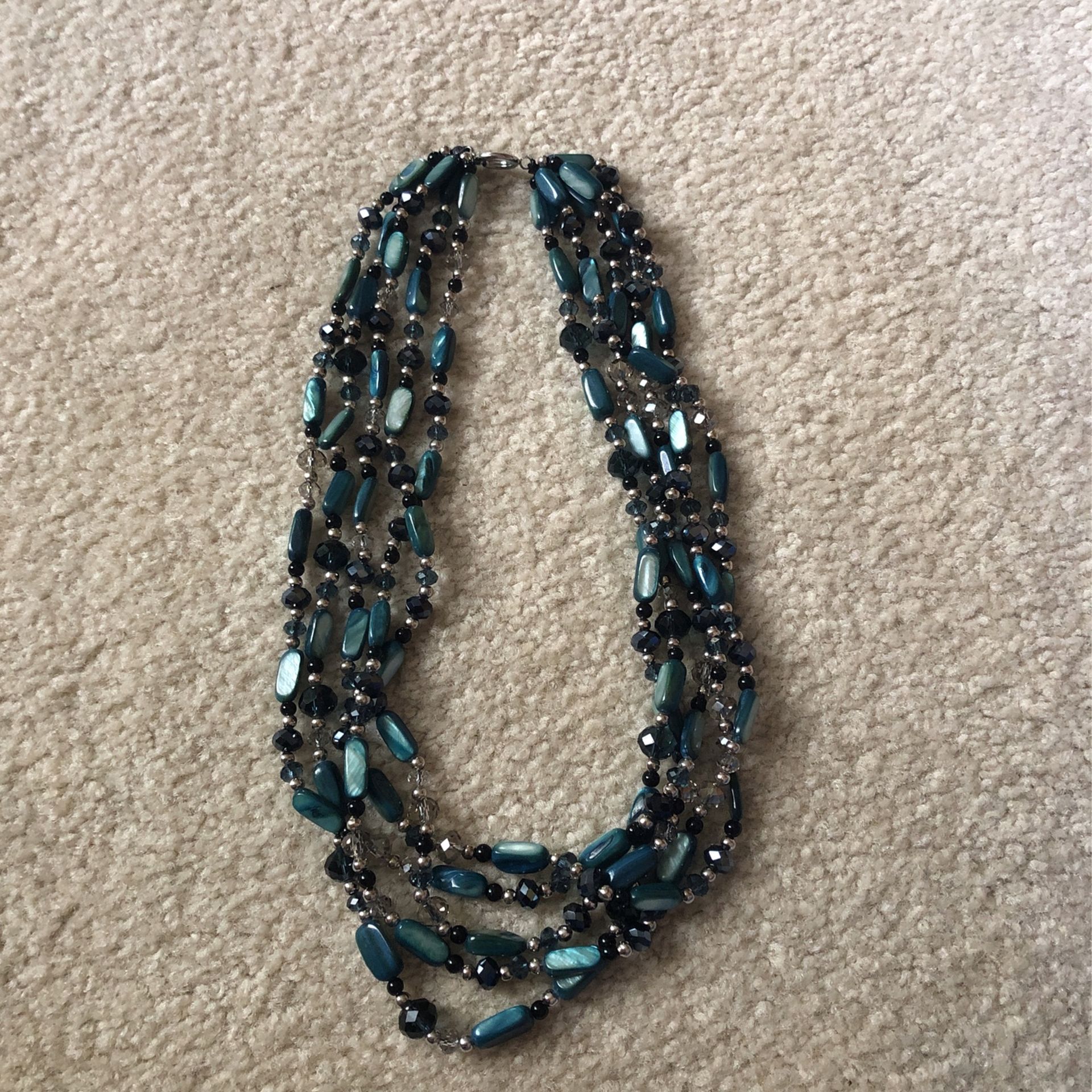Costume Jewelry Beaded Necklace