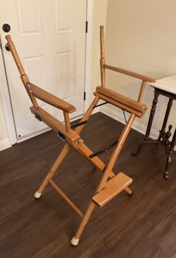 Walnut Frame Directors Chair