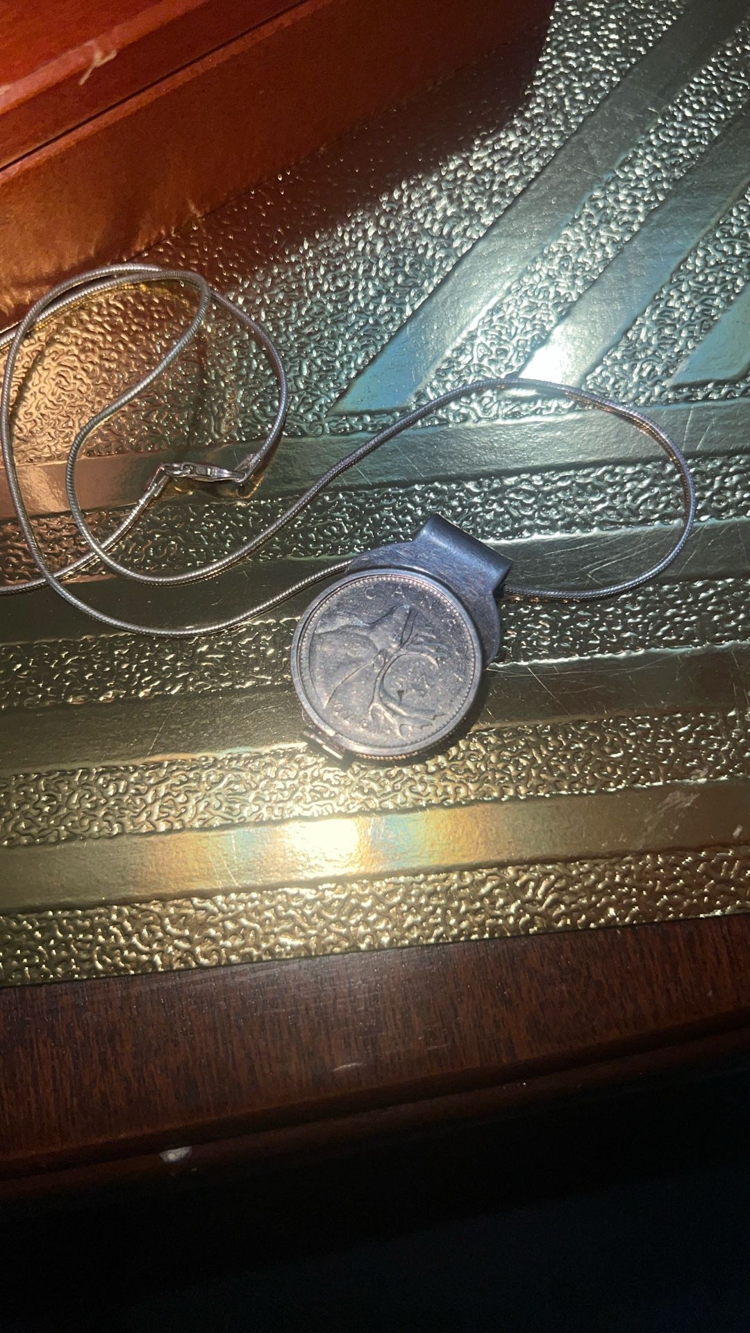 Silver.