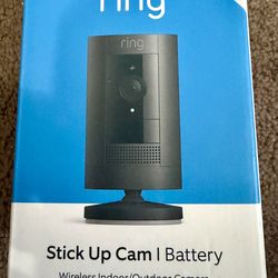 Ring Stick Up Cam Battery (New Sealed in Box)