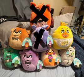 Five Nights at Freddy's Squishmallows Plush Set
