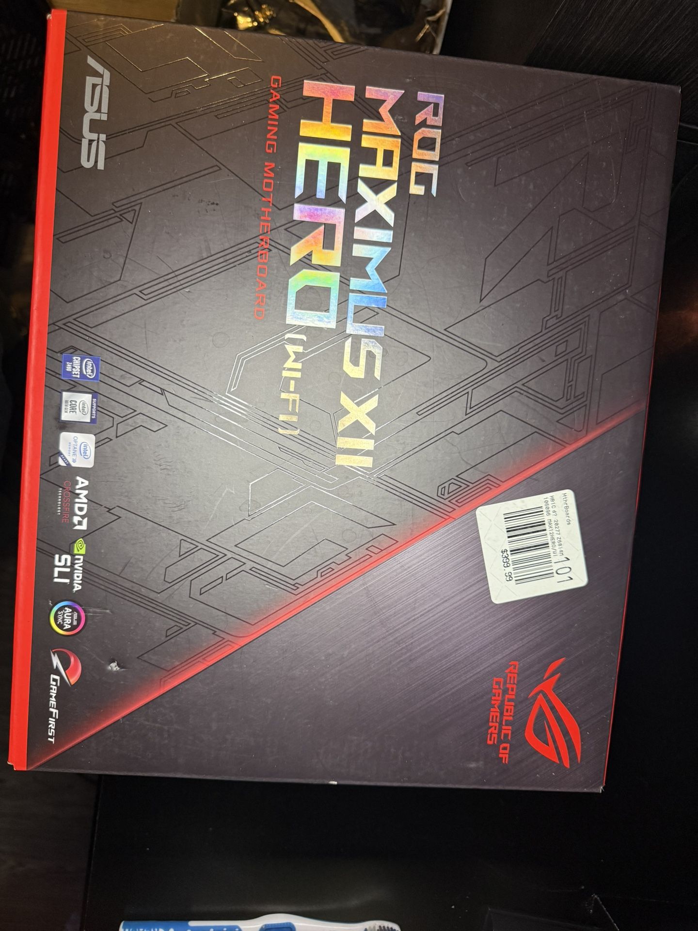 Asus Rog Maximus XII Hero Z490 Intel Motherboard