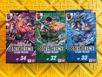 One piece starter decks