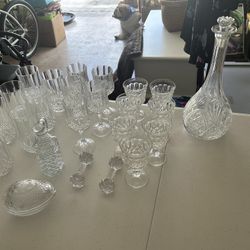 Set Of Glasses, Cups & Wine Glasses (really Nice)