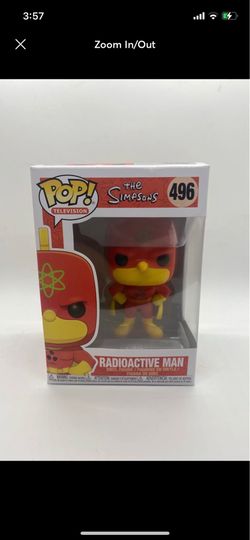 Radioactive Man #496 Funko pop  The Simpsons