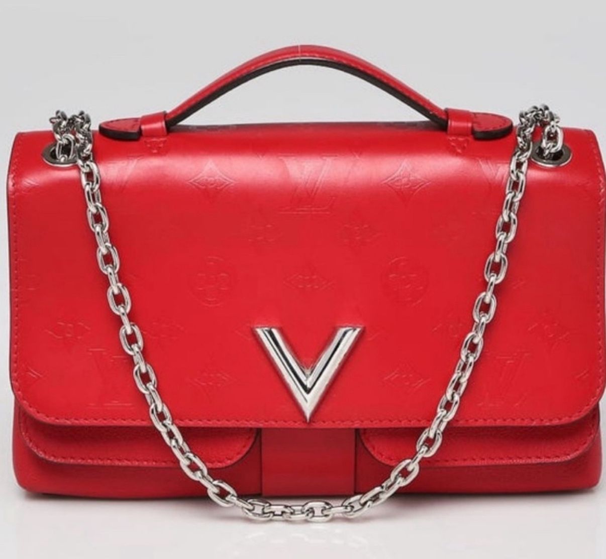 AUTHENTIC Louis Vuitton Rubis Monogram Leather Purse