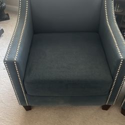 Pair of Blue Armchairs