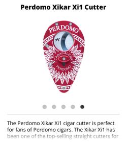 Xikar x1 cigar cutter Perdomo (Red)