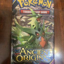 Pokemon XY Ancient Origins Booster Pack Mega Tyranitar Art Brand New/Sealed! 💎