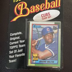 1990 Topps Chicago Cubs Team Set