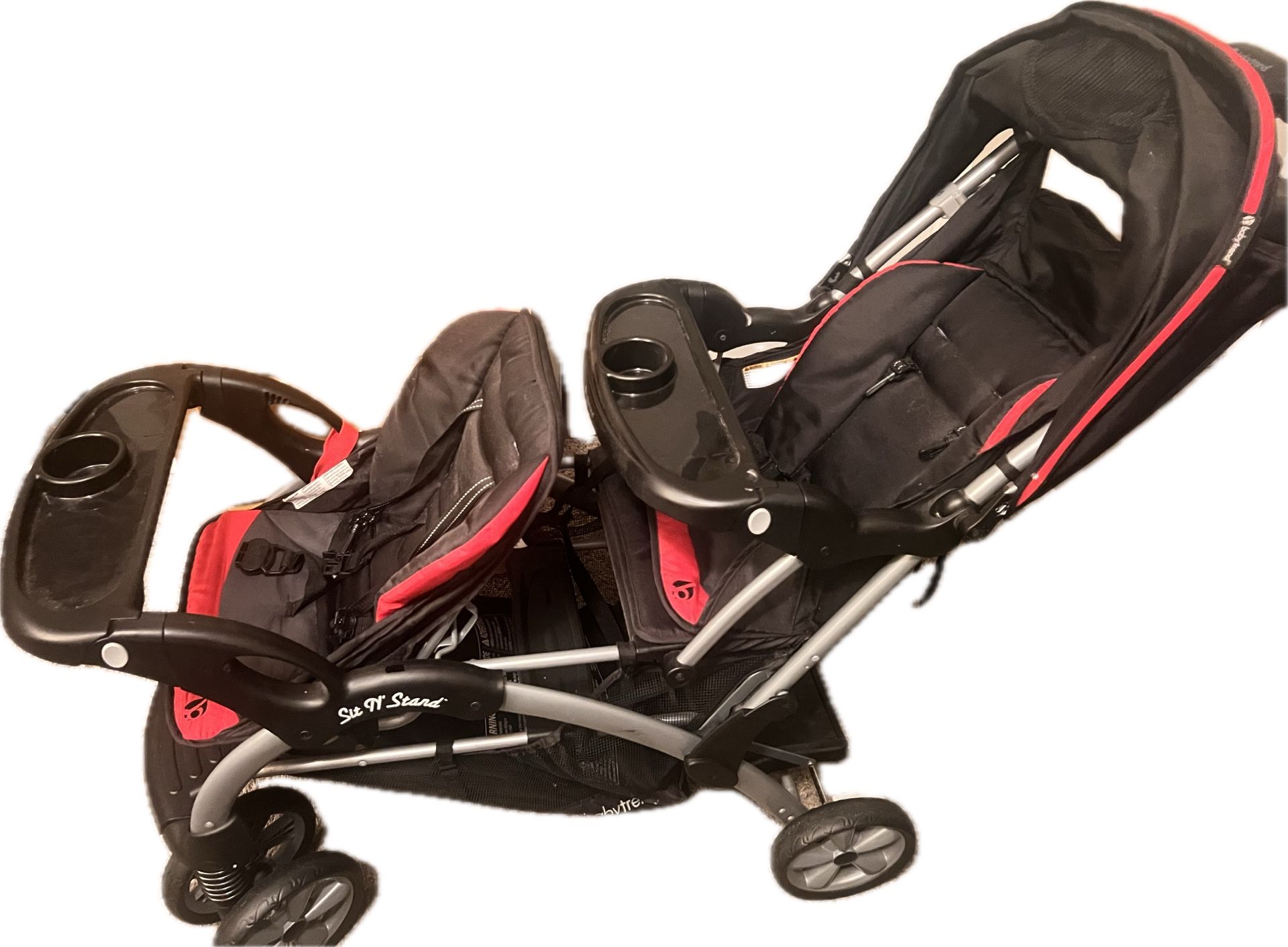 Baby Trend Double Stroller With Accesories