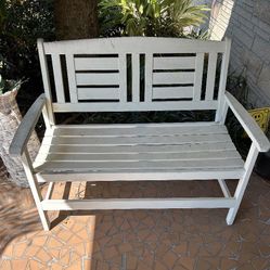 Wood Garden Bench