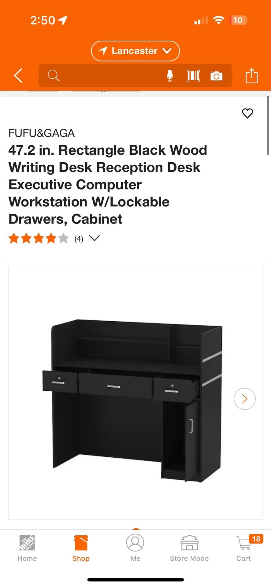 Reception Desk