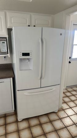 25.6 cu. ft. French Door Refrigerator in White