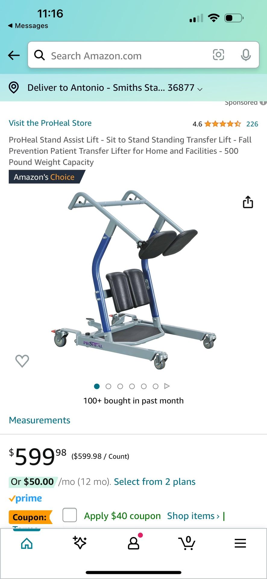 ProLift Assisted Stand Pro